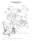CONTROL PANEL , LITERATURE AND OPTIONAL Diagram and Parts List for 4KUDP220T2  KitchenAid Dishwasher
