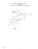 BACKGUARD Diagram and Parts List for F4397W0  Roper Range