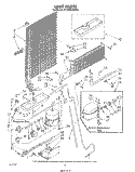 UNIT Diagram and Parts List for ET18XMXSW03  Whirlpool Refrigerator