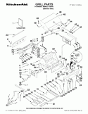 Part Location Diagram of W10244950 Whirlpool BRACKET