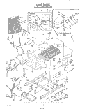 UNIT Diagram and Parts List for KSRT26DTPL00  Whirlpool Refrigerator