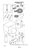 LIT/OPTIONAL Diagram and Parts List for X07502V0  Roper Air Conditioner