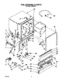 Part Location Diagram of 3371619 Whirlpool THERMOSTAT
