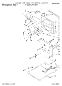 SECTION Diagram and Parts List for BHDH4000FS0  Whirlpool Dehumidifier