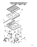 COMPARTMENT SEPARATOR Diagram and Parts List for ET20PKXYN02  Whirlpool Refrigerator