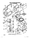 WATER-DISTRIBUTION Diagram and Parts List for EC515WWV0  Whirlpool Ice Maker