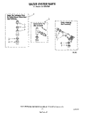 WATER SYSTEM Diagram and Parts List for 3LA5580XSW0  Whirlpool Washer