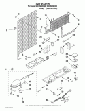 UNIT PARTS Diagram and Parts List for W8CRNGMXD00  Whirlpool Refrigerator