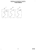 SECTION Diagram and Parts List for RC8436XTW2  Whirlpool Cooktop