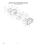 UPPER OVEN PEDESTAL Diagram and Parts List for 2893W0A  Roper Range