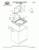 Part Location Diagram of W10200824 Whirlpool USE & CARE GUIDE