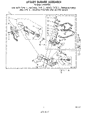 695502 BURNER Diagram and Parts List for LG4936XMW1  Whirlpool Dryer