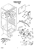 Part Location Diagram of 2263520 Whirlpool Cover, Air Diffuser