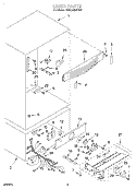 LINER Diagram and Parts List for KBRC36MHS01  KitchenAid Refrigerator