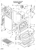 SECTION Diagram and Parts List for KEYW977BWH0  KitchenAid Dryer