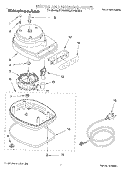 SECTION Diagram and Parts List for KFP350WH  KitchenAid Food Processor