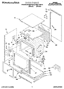 Part Location Diagram of 3177560 Whirlpool BACK-CABNT