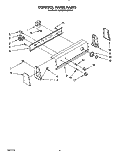 CONTROL PANEL Diagram and Parts List for KAWE564WAL3  KitchenAid Washer