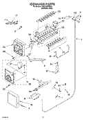 Part Location Diagram of 2254792 Whirlpool HARNS-WIRE