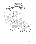 CONTROL Diagram and Parts List for ED25DWXTM01  Whirlpool Refrigerator