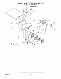 Part Location Diagram of WPW10242556 Whirlpool Trash Compactor Switchoff