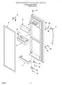 Part Location Diagram of 2203690 Whirlpool STUD-HNDLE
