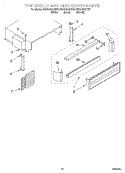 TOP GRILLE AND UNIT COVER Diagram and Parts List for KSSS42QHB00  KitchenAid Refrigerator