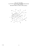 ROTISSERIE , GRIDDLE Diagram and Parts List for 1233^1A  Whirlpool Range