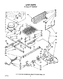 UNIT Diagram and Parts List for ET17HKXMWR1  Whirlpool Refrigerator