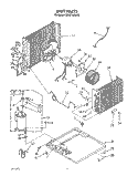 UNIT, LITERATURE Diagram and Parts List for BPAC1800AS0  KitchenAid Air Conditioner