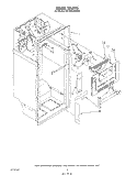 LINER Diagram and Parts List for ET18PKXSW07  Whirlpool Refrigerator