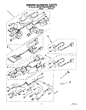 WIRING HARNESS Diagram and Parts List for KERC507YAL0  KitchenAid Range