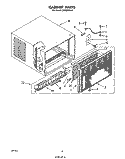 Part Location Diagram of 856602 Whirlpool Cabinet