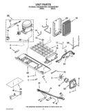 UNIT PARTS Diagram and Parts List for GSC25C6EYB01  Whirlpool Refrigerator