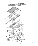 COMPARTMENT SEPARATOR Diagram and Parts List for ET20DMXAN00  Whirlpool Refrigerator