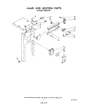 PANEL AND CONTROL Diagram and Parts List for TU8000XRP2  Whirlpool Trash Compactor