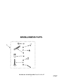 MISCELLANEOUS Diagram and Parts List for LA6300XTF1  Whirlpool Washer