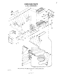 ICEMAKER, NOT ILLUSTRATED Diagram and Parts List for EHD252SMWR2  Whirlpool Refrigerator