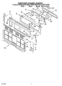 Part Location Diagram of 9756357 Whirlpool Receptacle (Biscuit)