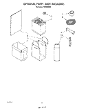 LIT/OPTIONAL Diagram and Parts List for TF4500XRP2  Whirlpool Trash Compactor
