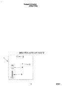 MISCELLANEOUS Diagram and Parts List for 6LBR7255BQ1  Whirlpool Washer