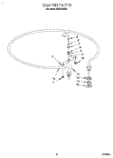 HEATER Diagram and Parts List for KUDP230Y2  KitchenAid Dishwasher