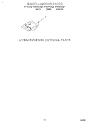 MISCELLANEOUS, LIT/OPTIONAL Diagram and Parts List for GU940SCGZ0  Whirlpool Dishwasher