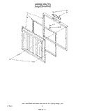 SECTION Diagram and Parts List for EH100FXVN00  Whirlpool Freezer