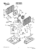 UNIT, LIT/OPTIONAL Diagram and Parts List for ACE184XY0  Whirlpool Air Conditioner