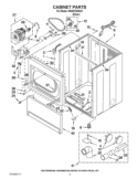 Part Location Diagram of WPW10459661 Whirlpool Panel