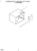 SLEEVE MODEL A0W22W21 (OPTIONAL) Diagram and Parts List for ACU082XD0  Whirlpool Air Conditioner