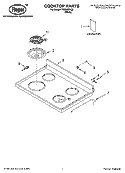 Part Location Diagram of 9758377 Whirlpool Installation Instructions Anti-Tip Template