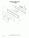 Part Location Diagram of WPW10158965 Whirlpool Control