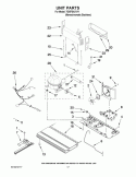 UNIT PARTS Diagram and Parts List for 7GI5FSAXVY1  Whirlpool Refrigerator